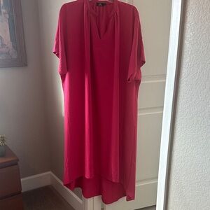 Elegant Hot Pink Dress